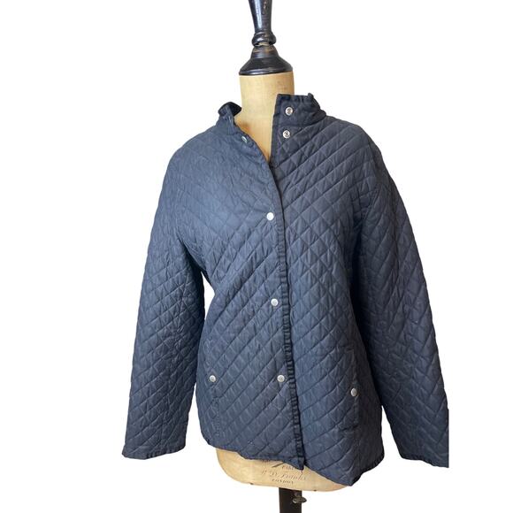 Field Gear Women's Black Quilted Jacket - Size 2X, Classic Style‎ - Picture 1 of 6